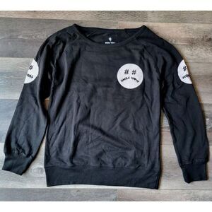 BeenTrill Mallratz Smile Now Cry‎ Later Smiley Face Long Sleeve Shirt Size Small